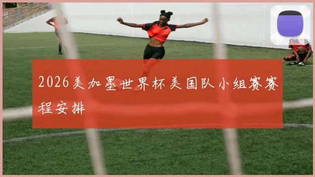 2026美加墨世界杯美国队小组赛赛程安排